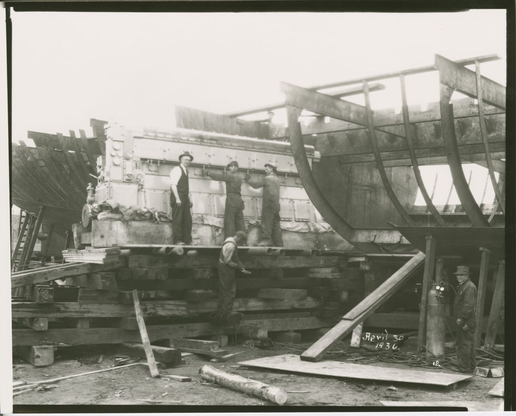 Miniature of Champlain Transportation Co. - Ferry Construction