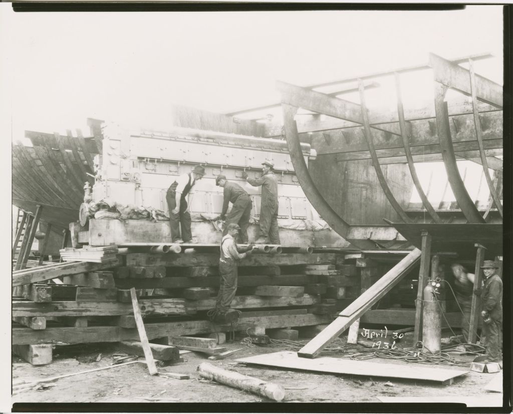 Miniature of Champlain Transportation Co. - Ferry Construction