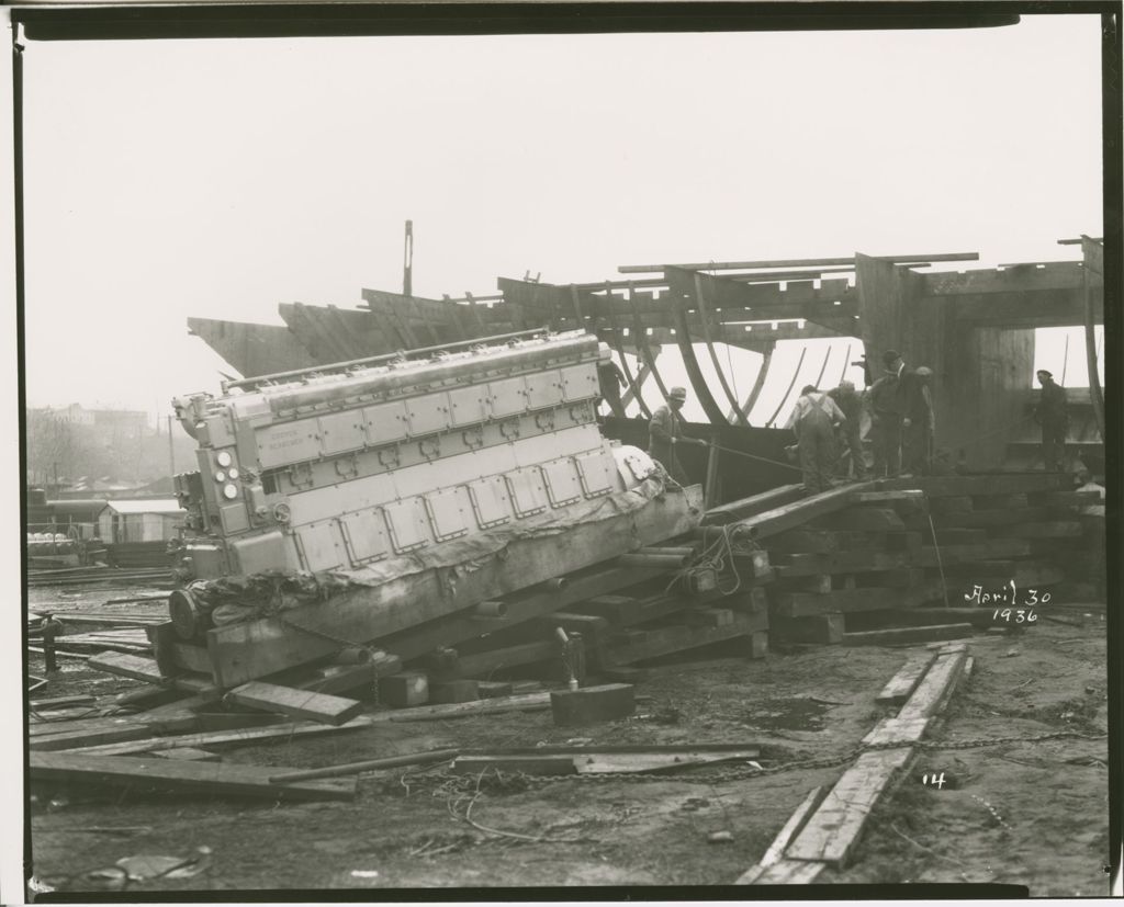 Miniature of Champlain Transportation Co. - Ferry Construction