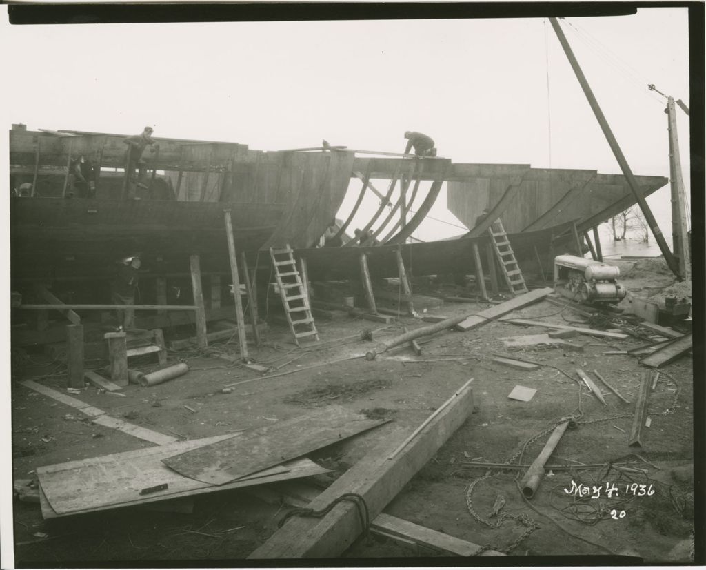 Miniature of Champlain Transportation Co. - Ferry Construction