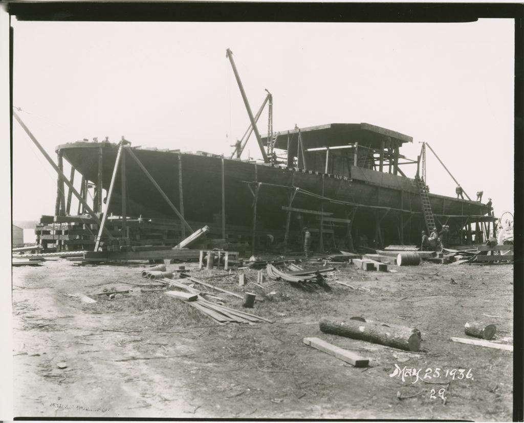 Miniature of Champlain Transportation Co. - Ferry Construction