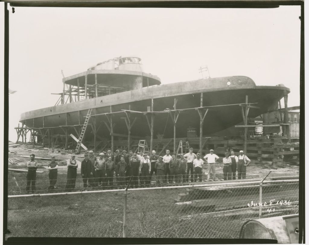 Miniature of Champlain Transportation Co. - Ferry Construction