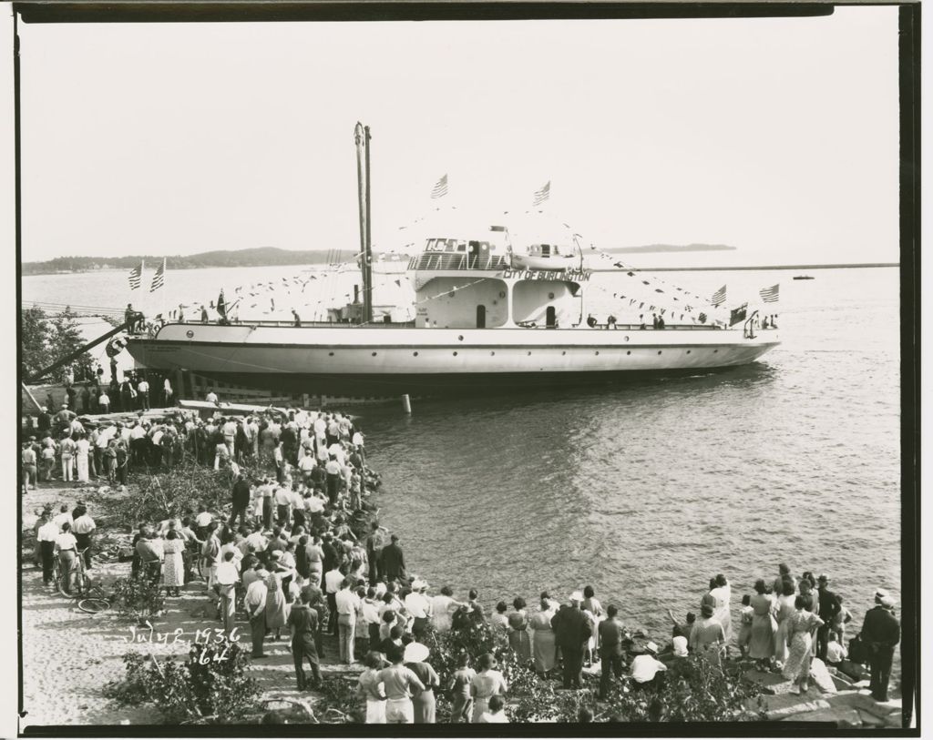 Miniature of Champlain Transportation Co. - Ferry Construction