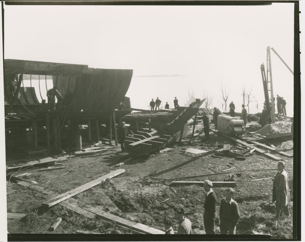 Miniature of Champlain Transportation Co. - Ferry Construction