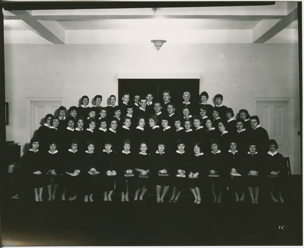 Miniature of Congregational Church - Choirs