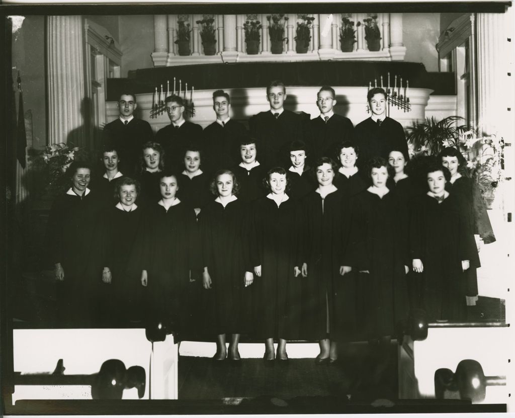 Miniature of Congregational Church - Choirs