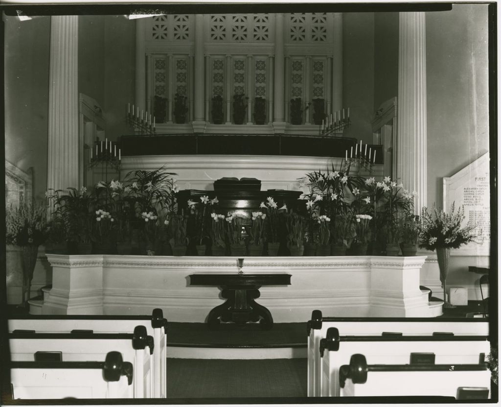 Miniature of First Congregational Church - Interior