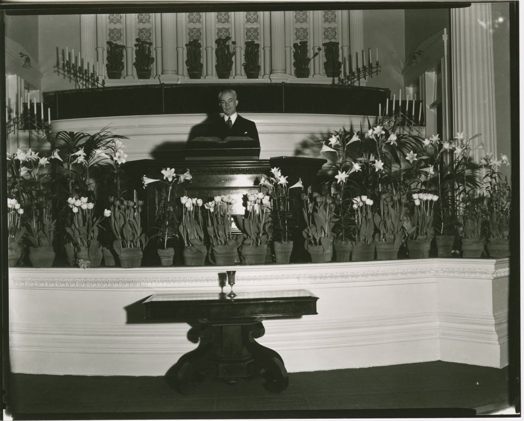 Miniature of First Congregational Church - Services