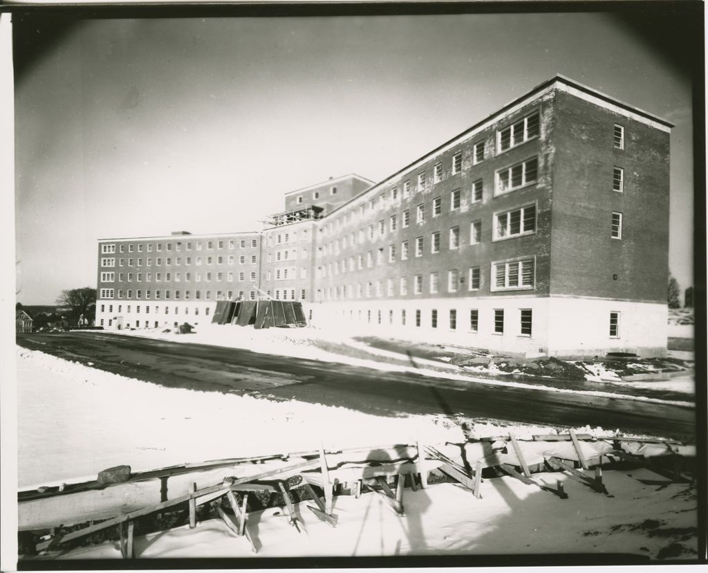 Miniature of Mary Fletcher Hospital - Construction