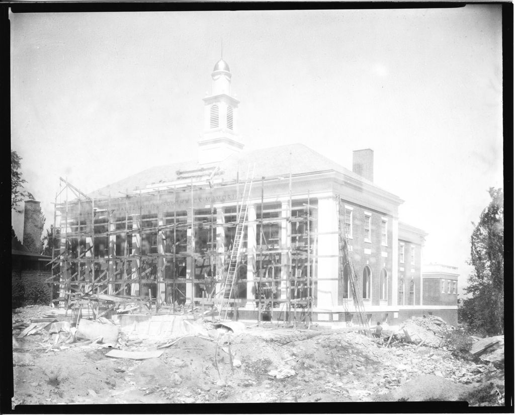 Miniature of UVM Sororities - Southwick Memorial Hall (Construction)