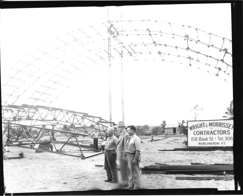 Miniature of Vermont National Guard Hangar - Construction (Burlington Morrissey)