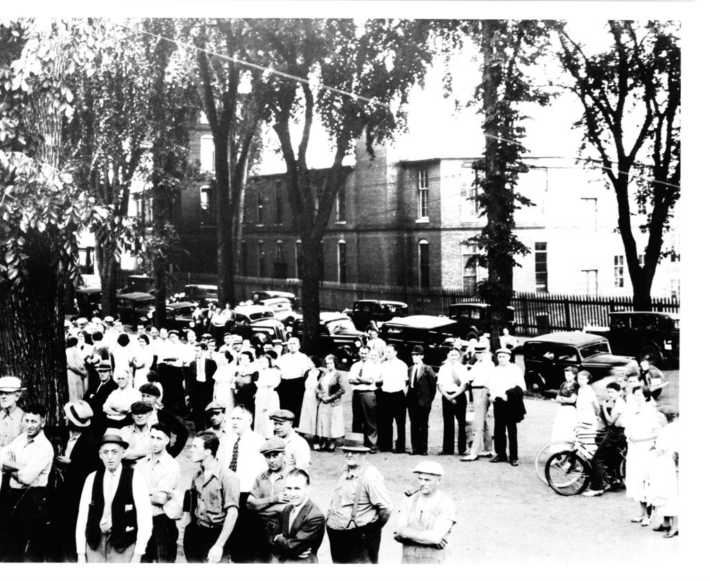 Miniature of Winooski, VT - American Woolen Mills Flag Raising