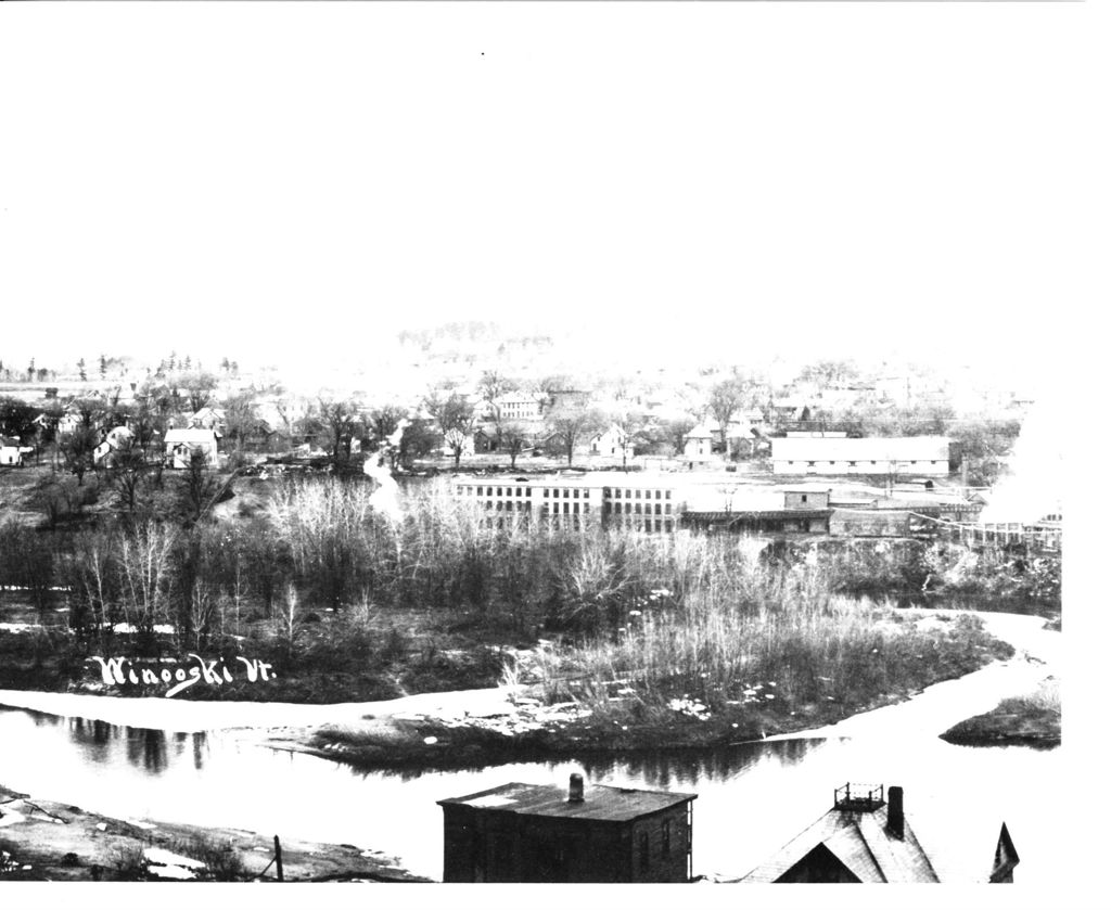 Miniature of Winooski, VT - Winooski River and Mills (Panormama: 7 Photos numbered left to right)