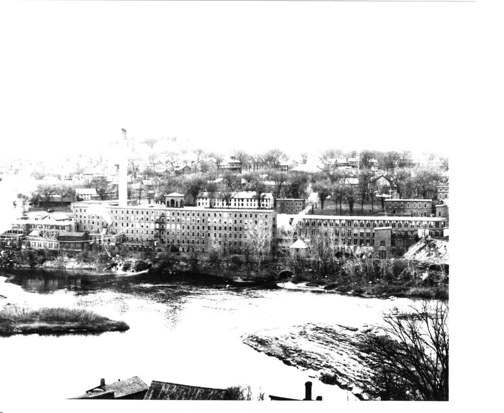 Miniature of Winooski, VT - Winooski River and Mills (Panormama: 7 Photos numbered left to right)