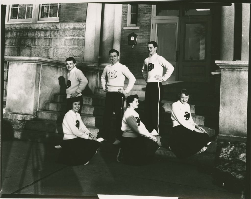 Miniature of Burlington High School - Cheerleaders