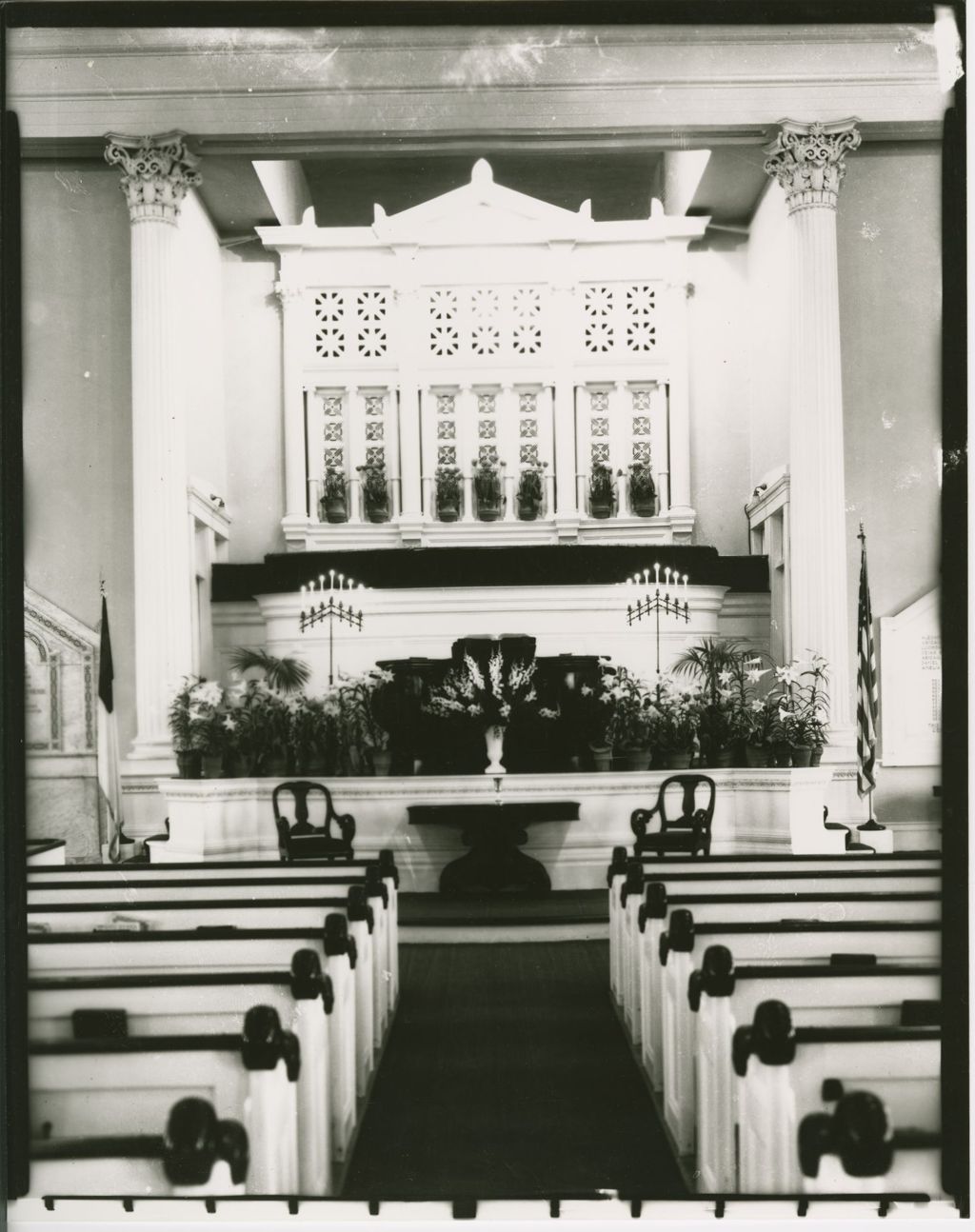 Miniature of First Congregational Church - Interior