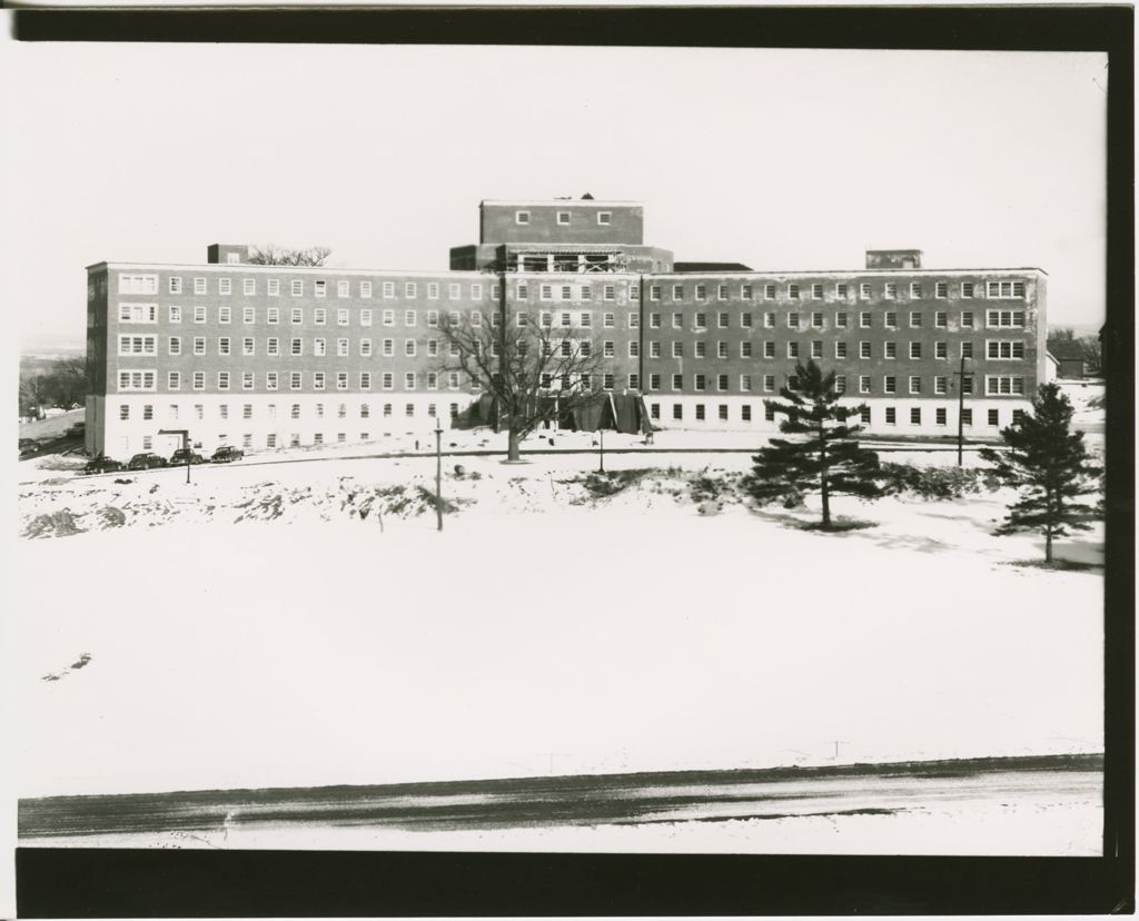 Miniature of Mary Fletcher Hospital - Construction