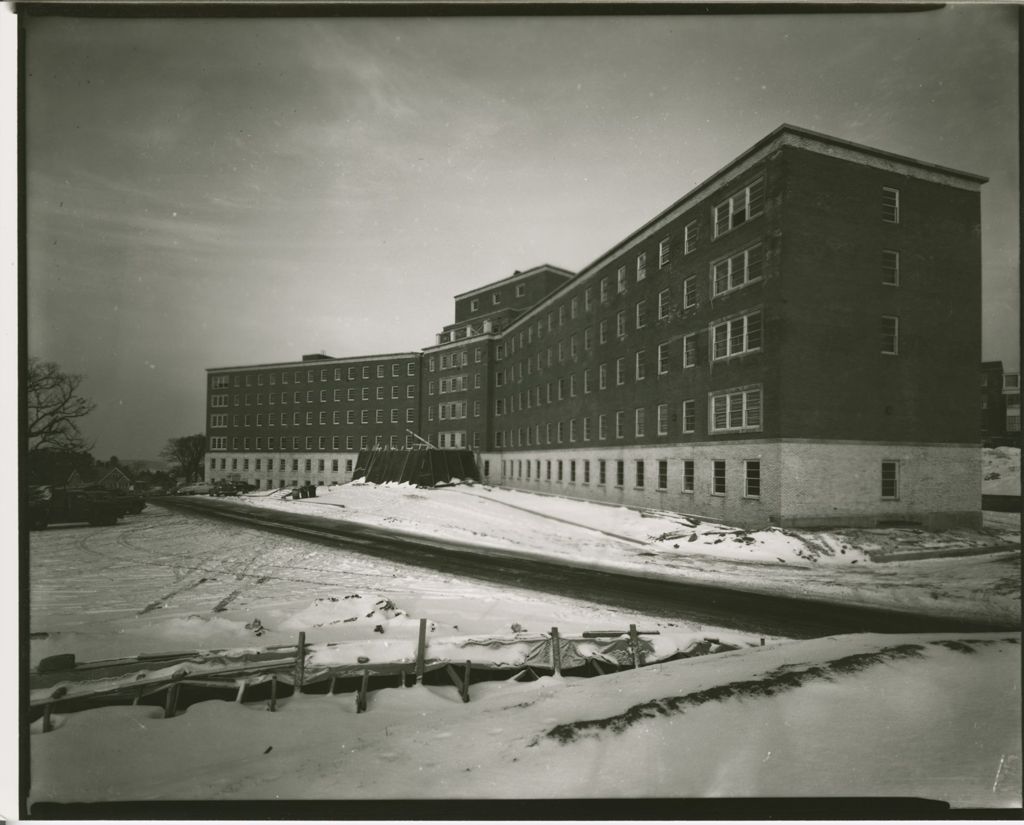 Miniature of Mary Fletcher Hospital - Construction