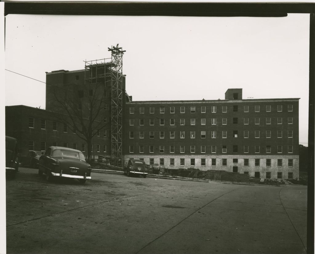 Miniature of Mary Fletcher Hospital - Construction