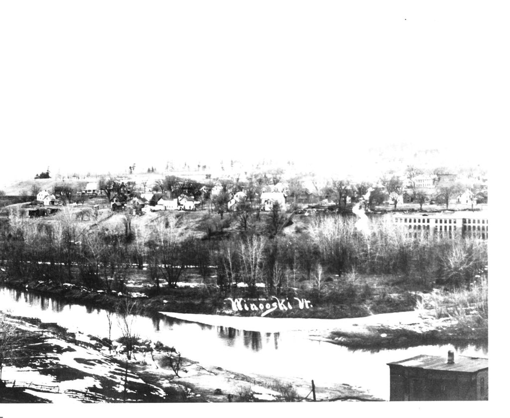 Miniature of Winooski, VT - Winooski River and Mills (Panormama: 7 Photos numbered left to right)