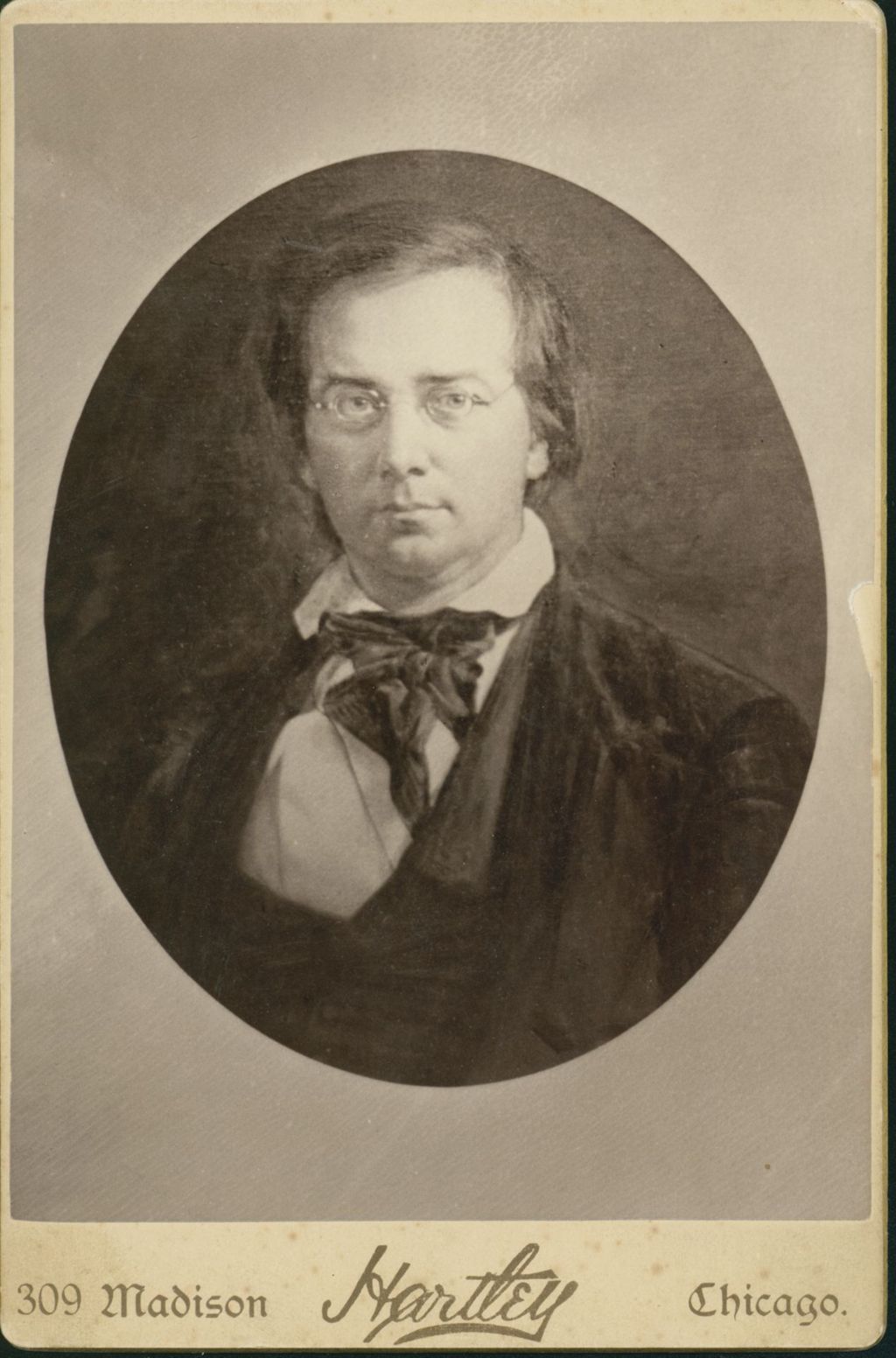 Miniature of George Perkins Marsh Portrait