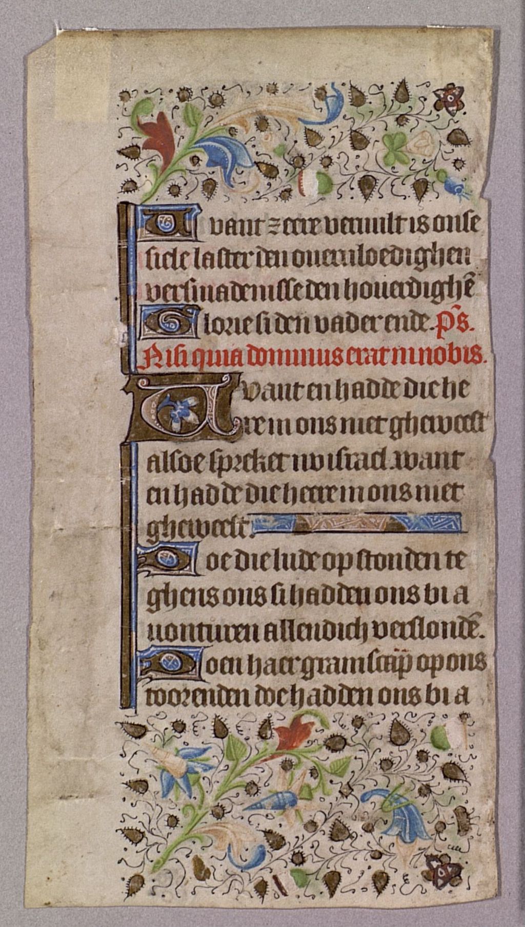 Miniature of Book of Hours?