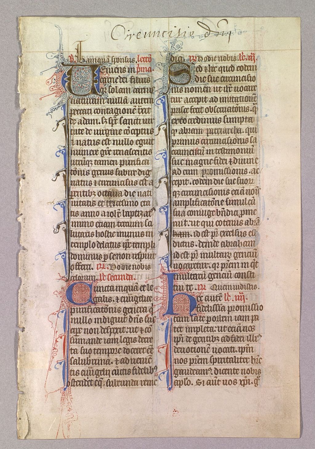 Miniature of Breviary