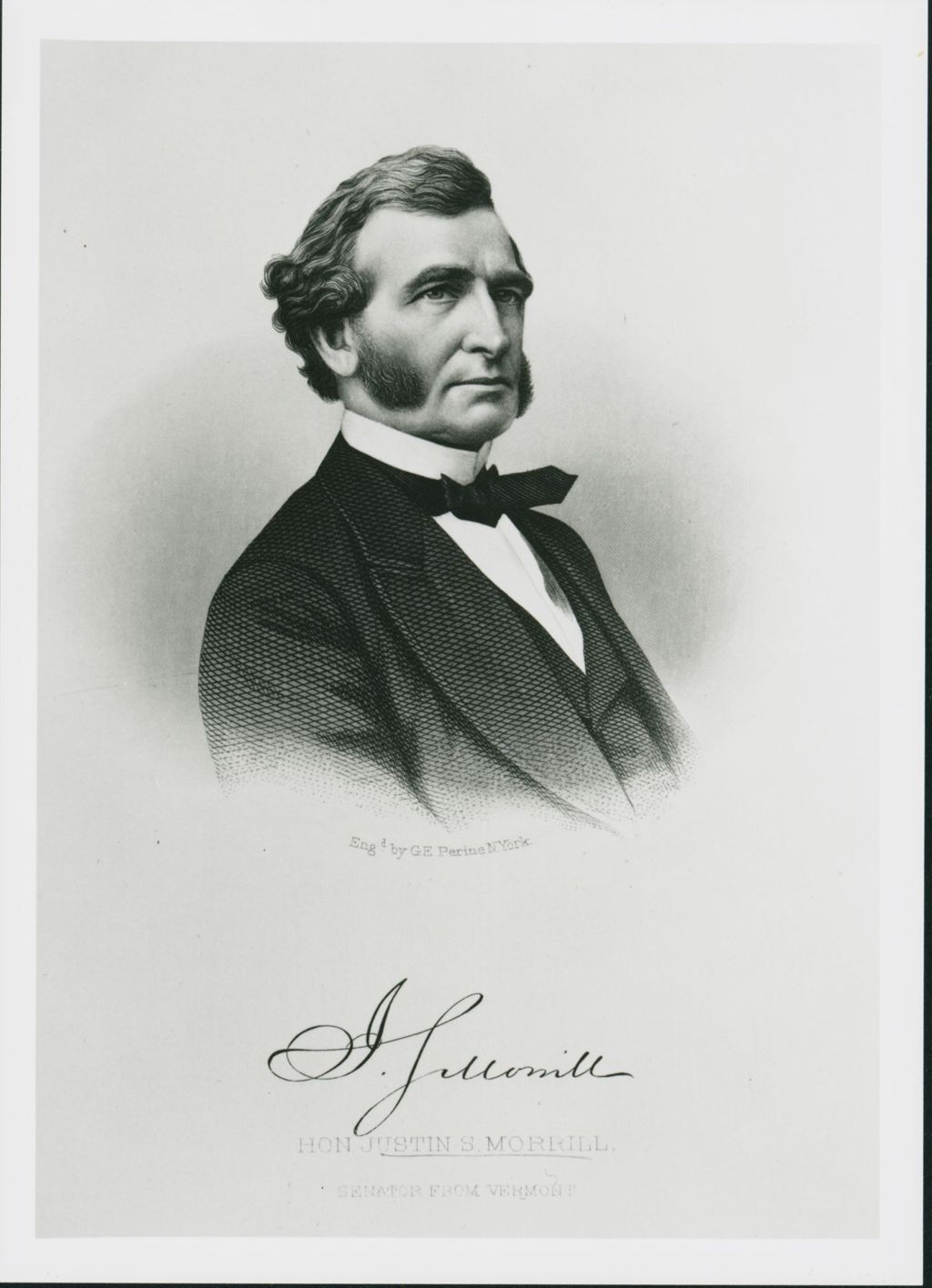 Miniature of Justin Morrill Portrait