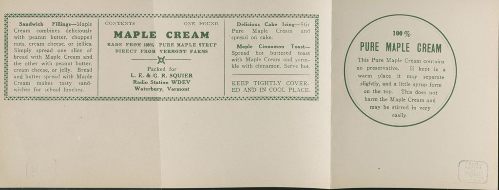 Miniature of Maple Cream