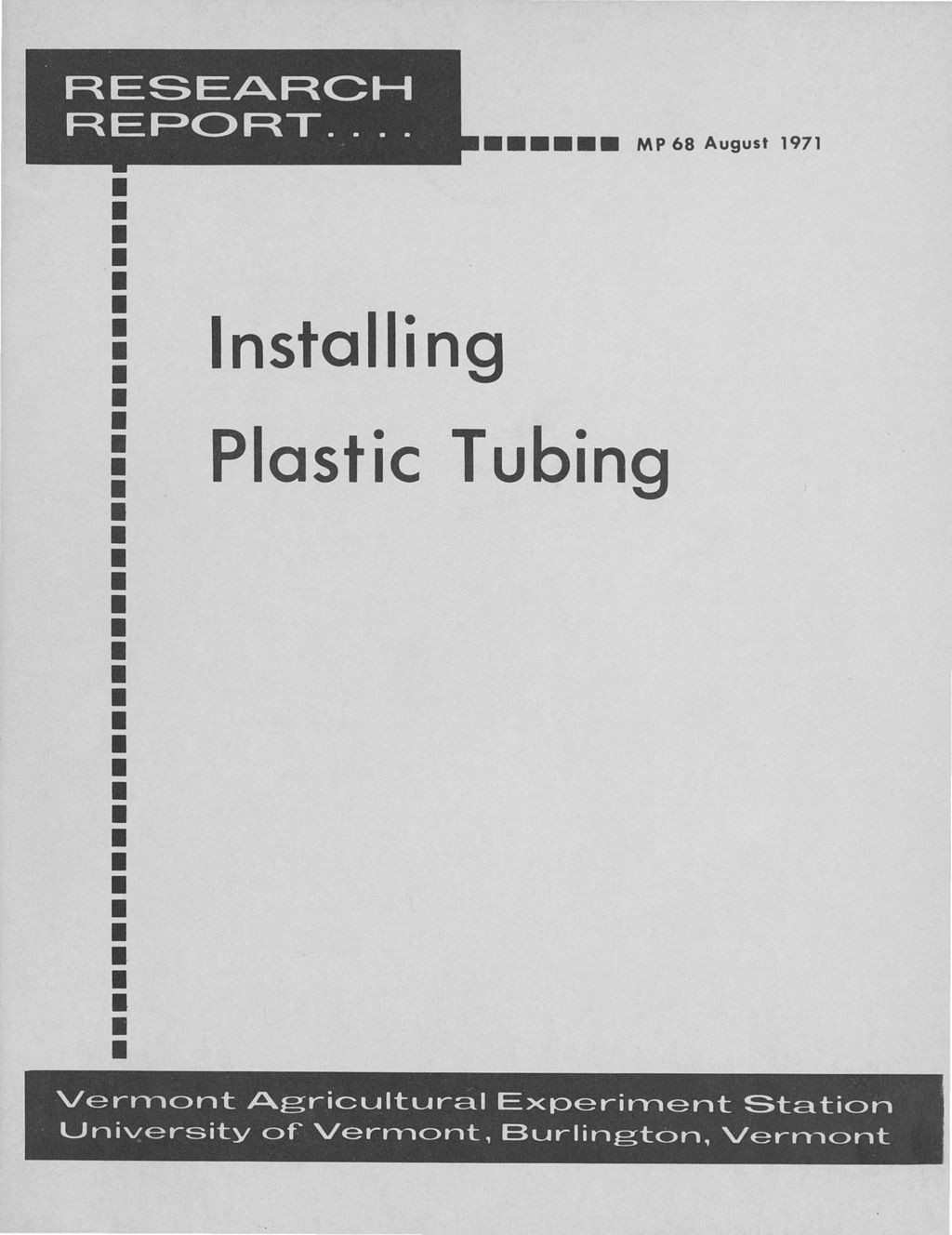 Miniature of Installing plastic tubing