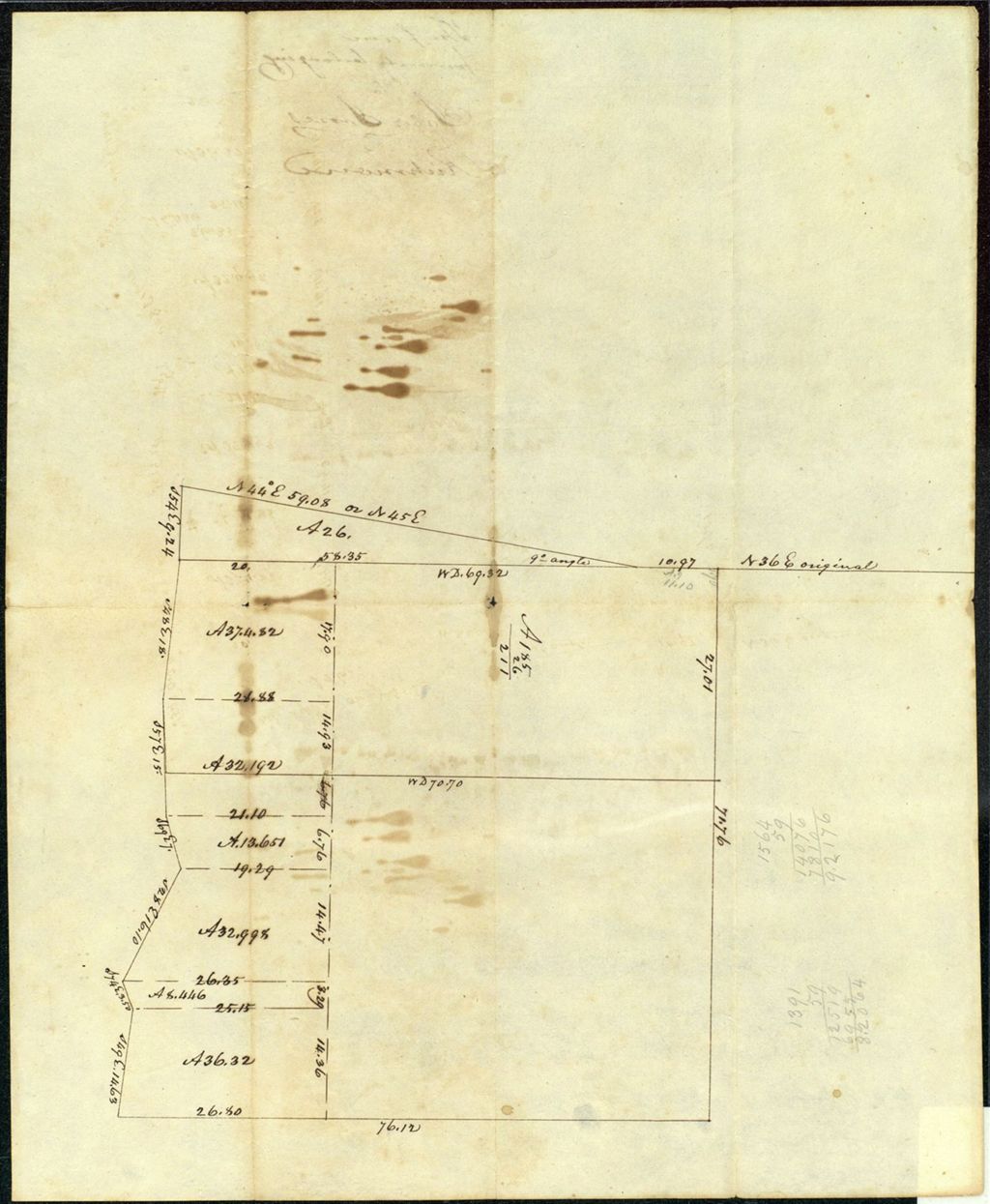 Miniature of Richmond The farm formerly belonging to Jabez Jones, undated