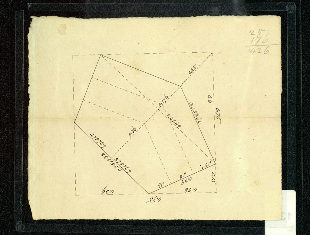 Miniature of Plan for Old Mill building, University of Vermont, Burlington, 1820s