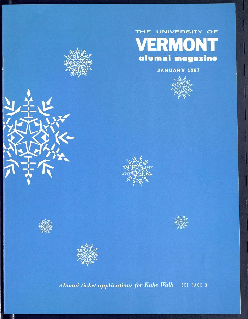 Miniature of The University of Vermont Alumni Magazine vol. 47 no. 03