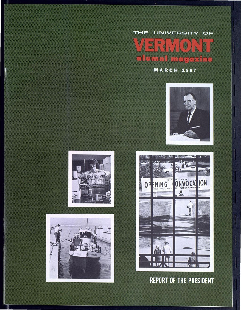 Miniature of The University of Vermont Alumni Magazine vol. 47 no. 04