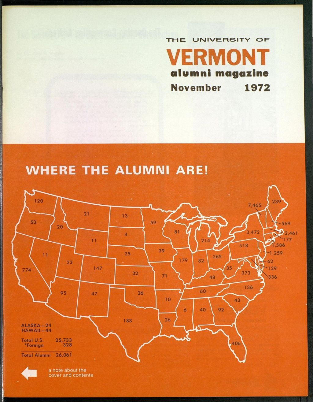 Miniature of The University of Vermont Alumni Magazine vol. 53 no. 02