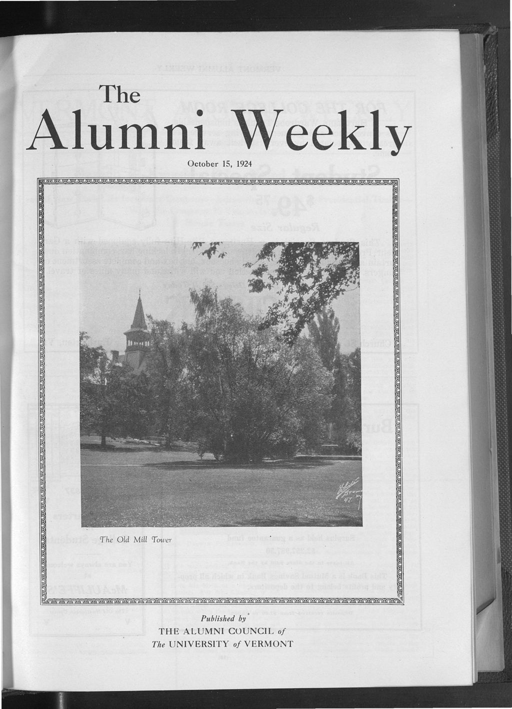 Miniature of Vermont Alumni Weekly vol. 04 no. 02