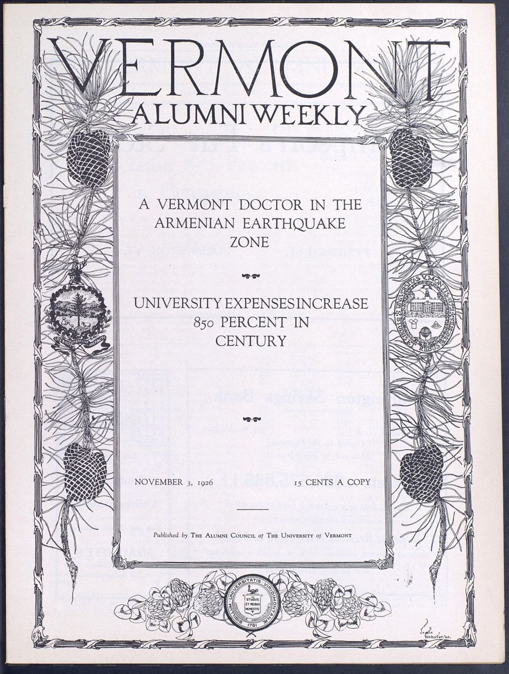 Miniature of Vermont Alumni Weekly vol. 06 no. 05