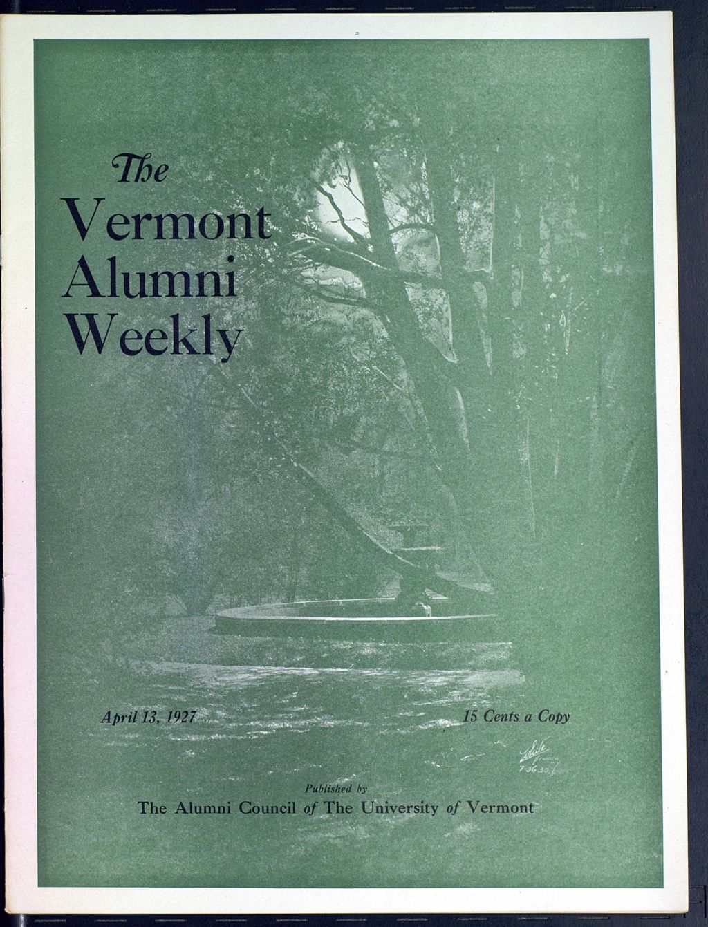 Miniature of Vermont Alumni Weekly vol. 06 no. 24