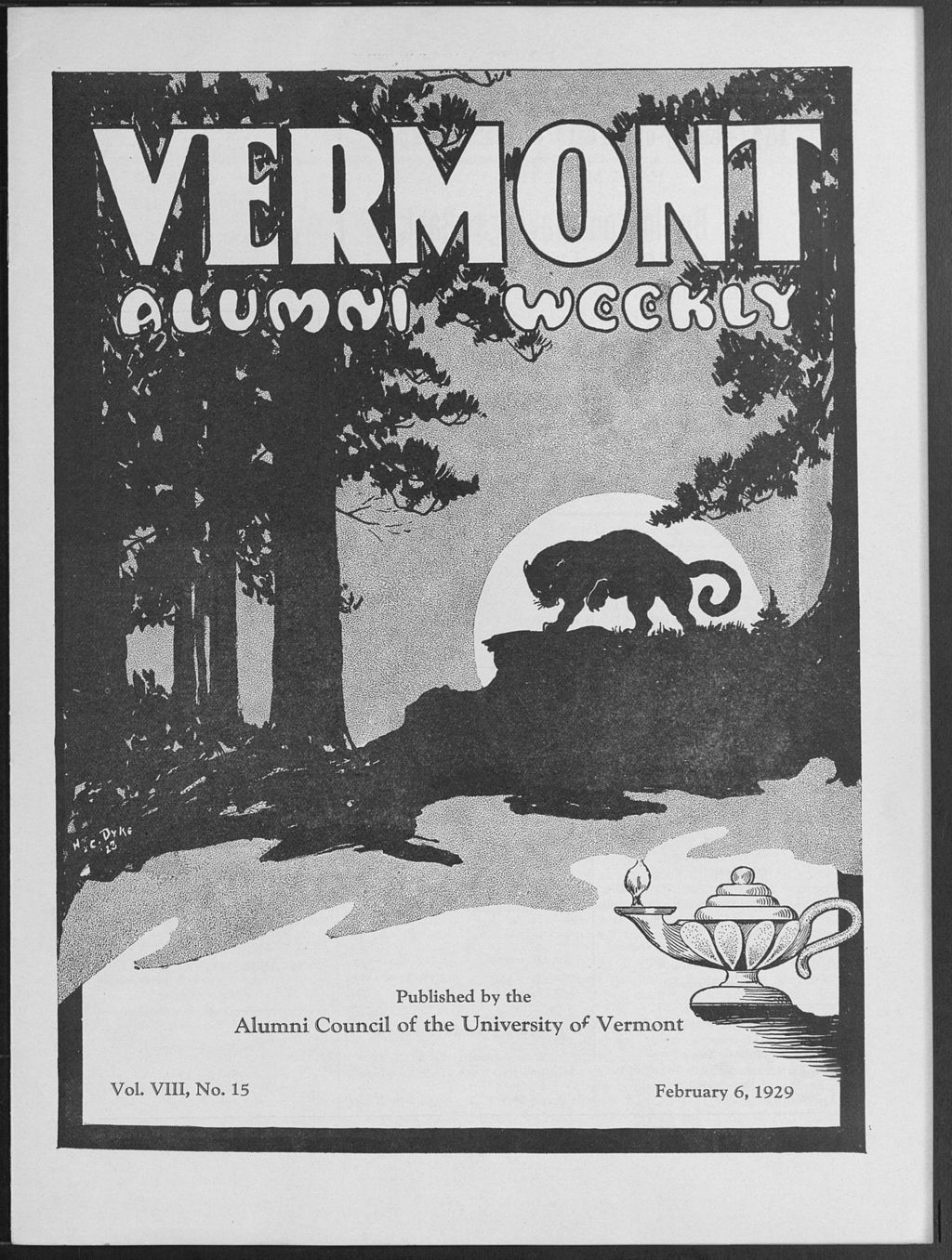 Miniature of Vermont Alumni Weekly vol. 08 no. 15