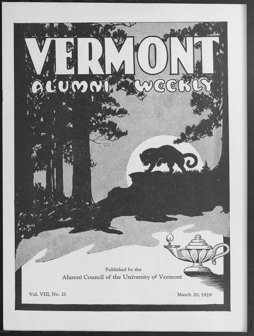 Miniature of Vermont Alumni Weekly vol. 08 no. 21