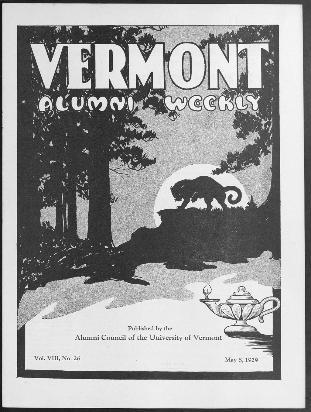 Miniature of Vermont Alumni Weekly vol. 08 no. 26