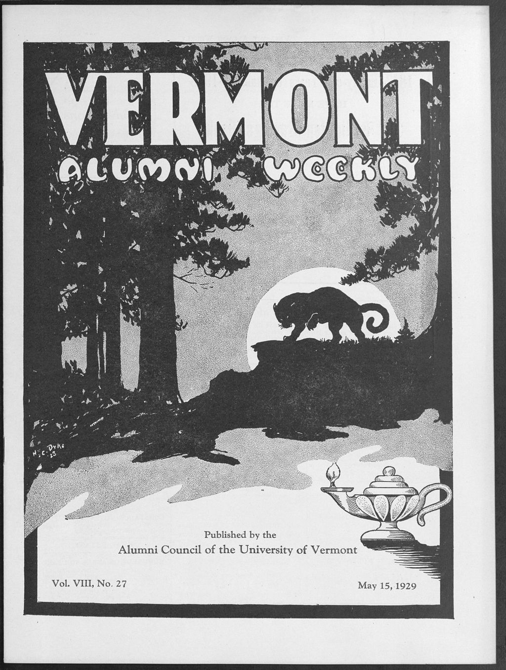 Miniature of Vermont Alumni Weekly vol. 08 no. 27