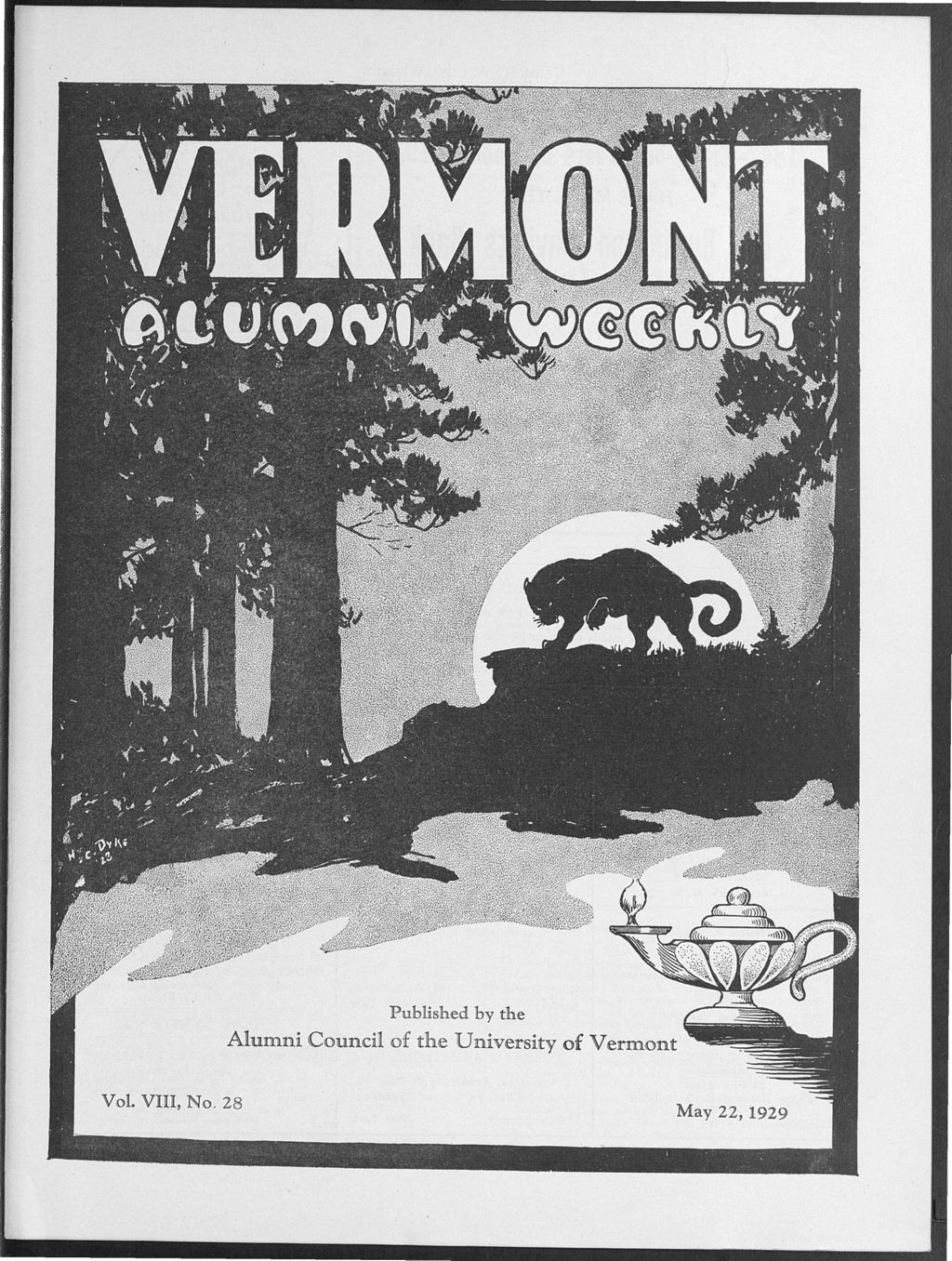 Miniature of Vermont Alumni Weekly vol. 08 no. 28