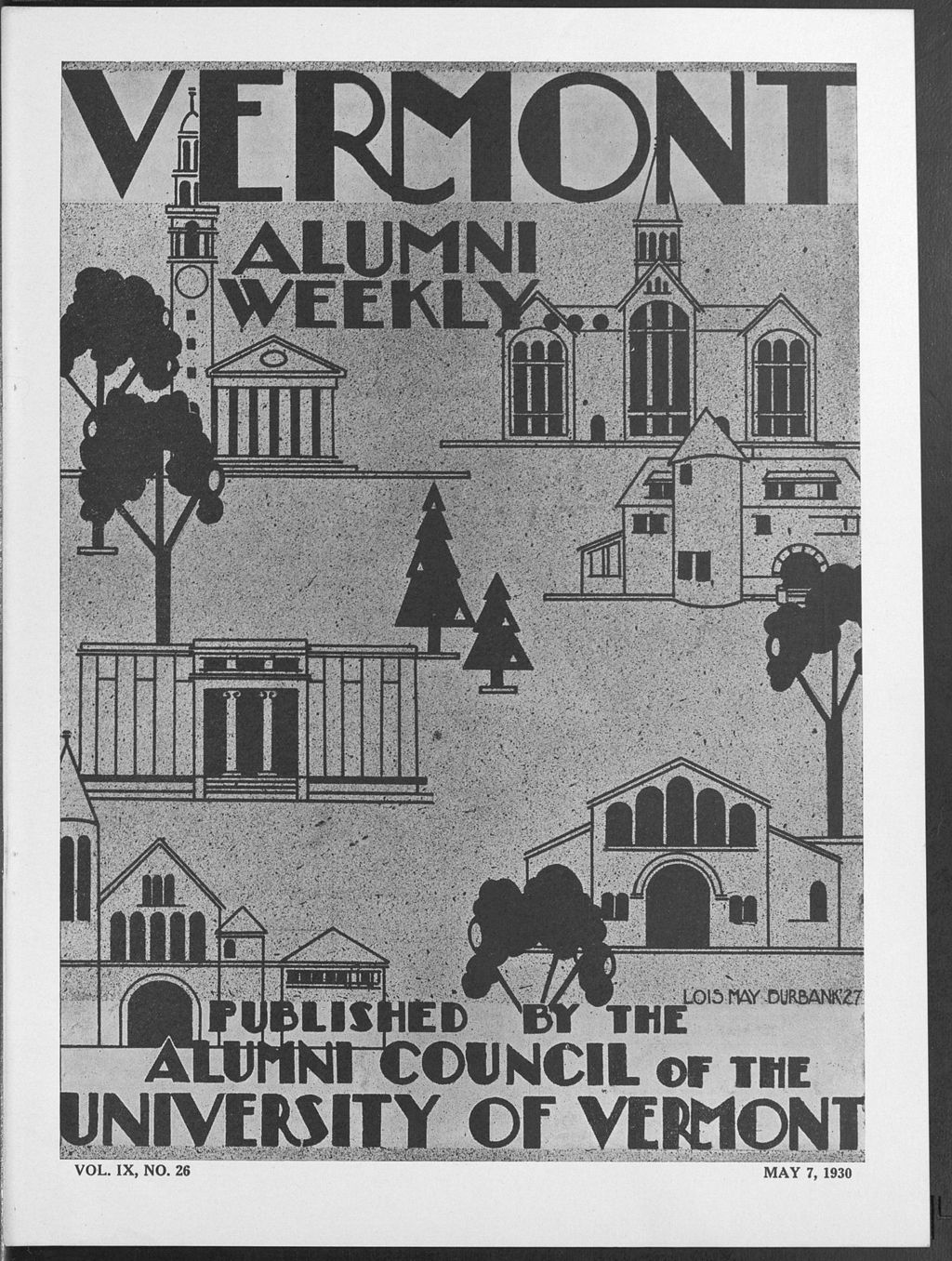 Miniature of Vermont Alumni Weekly vol. 09 no. 26