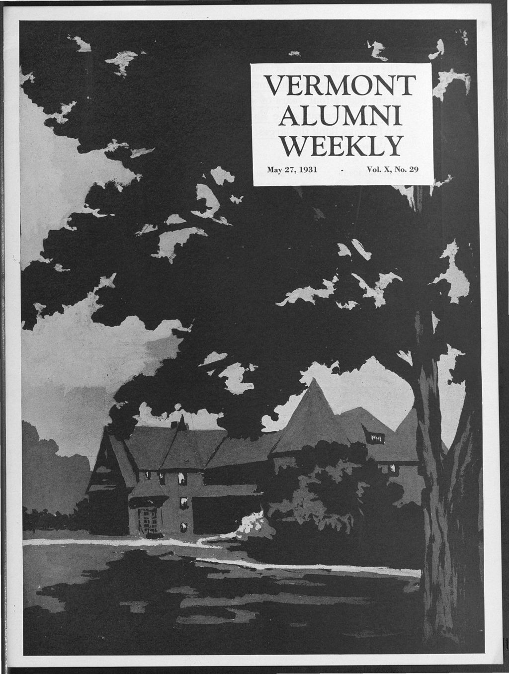 Miniature of Vermont Alumni Weekly vol. 10 no. 29