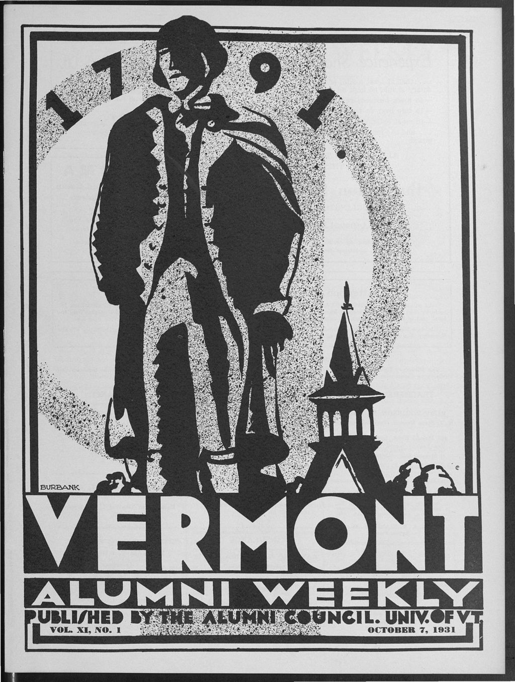 Miniature of Vermont Alumni Weekly vol. 11 no. 01