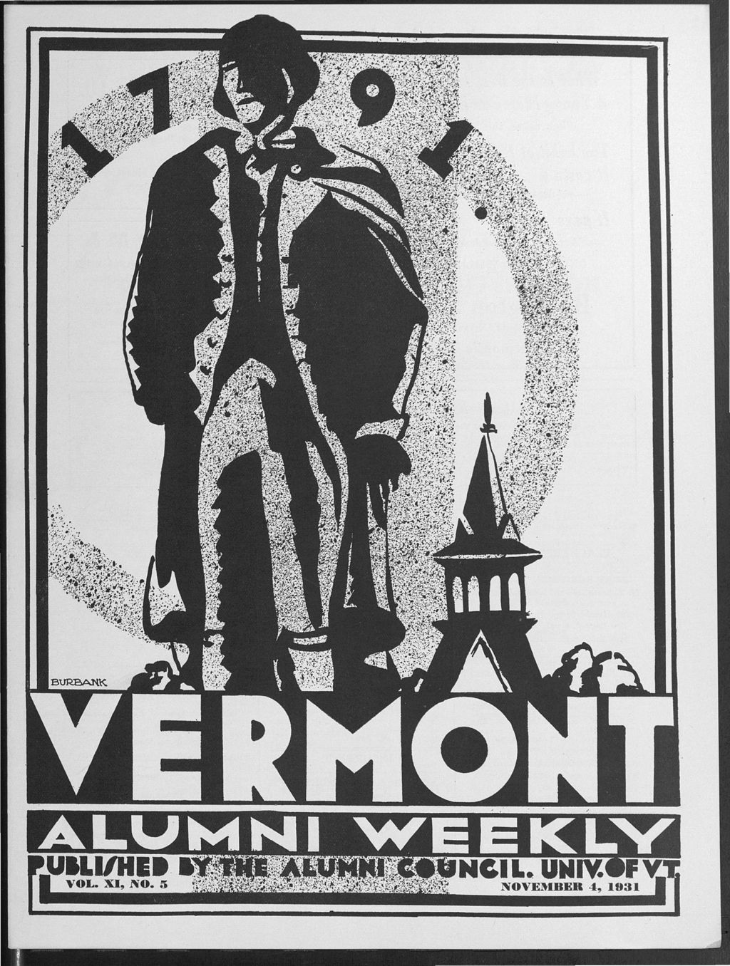 Miniature of Vermont Alumni Weekly vol. 11 no. 05