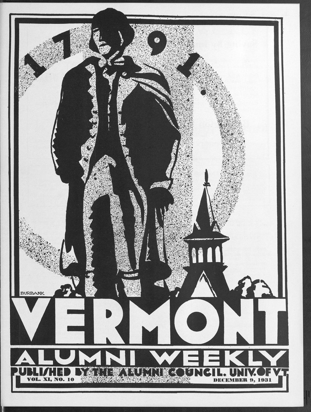 Miniature of Vermont Alumni Weekly vol. 11 no. 10