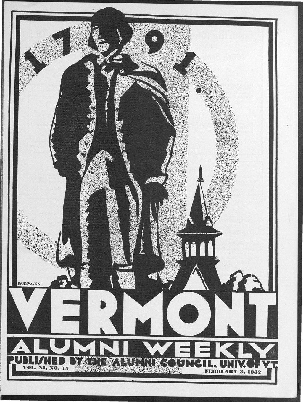 Miniature of Vermont Alumni Weekly vol. 11 no. 15