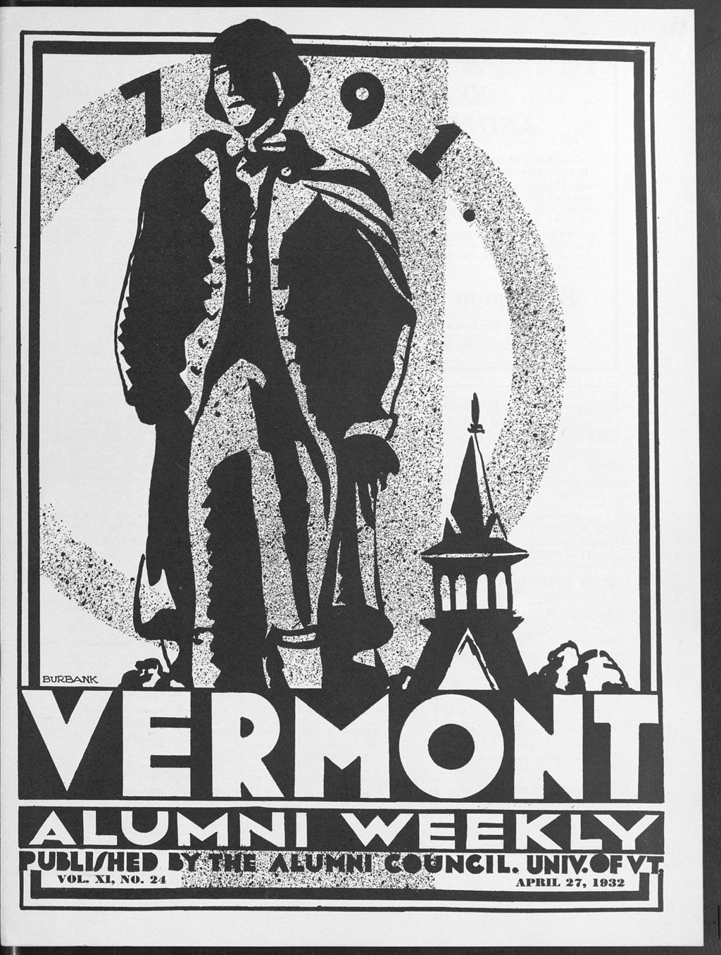 Miniature of Vermont Alumni Weekly vol. 11 no. 24